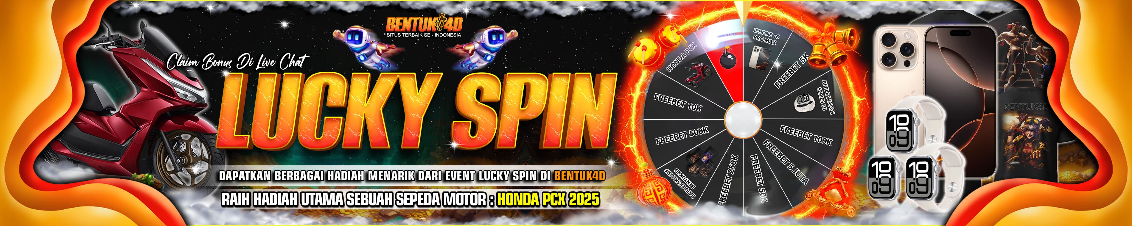 KEMENANGAN LUCKY WHEELS 2025